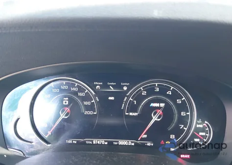 2019 BMW M5 Competition z USA, uszkodzony, nr VIN WBSJF0C51KB285334